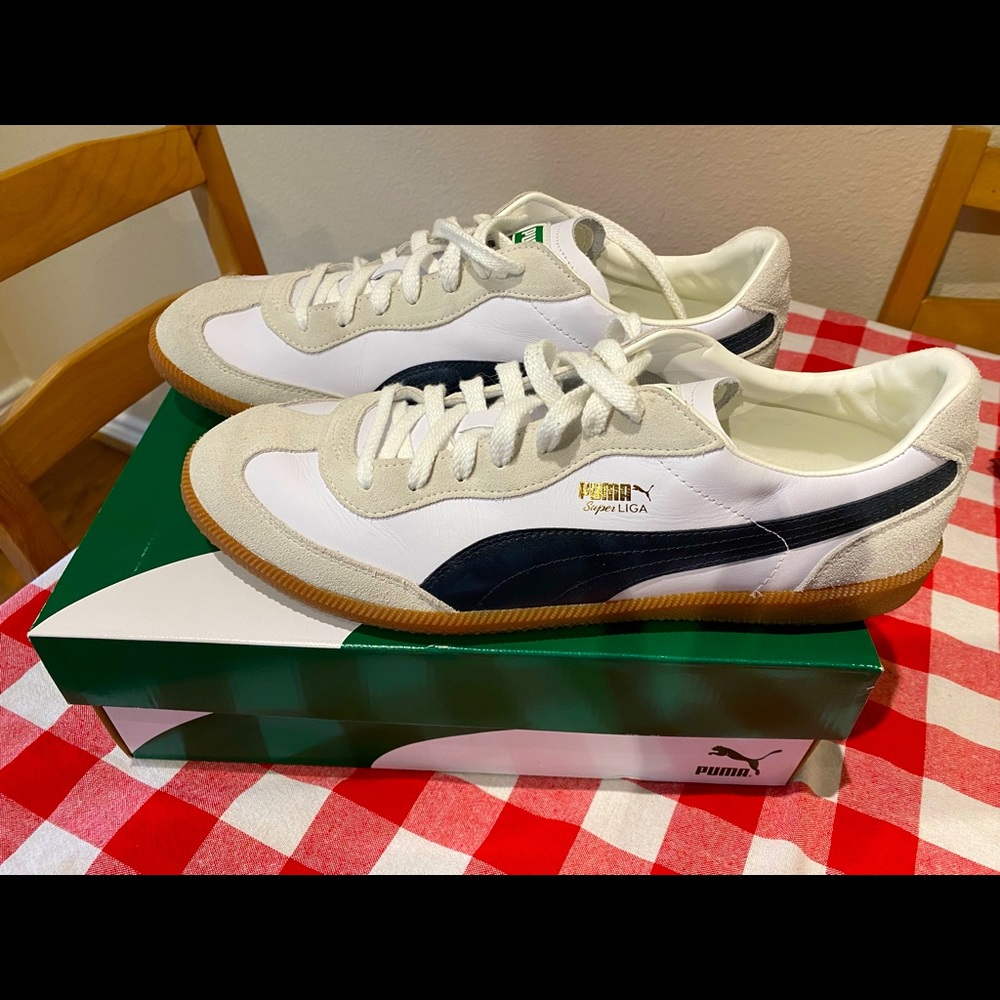 PUMA men’s super liga sneakers new with the box 13
